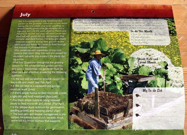 winter harvest vegetables calendar 2010