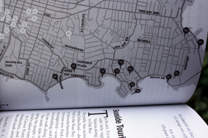 Map design for Victoria Bench by Bench