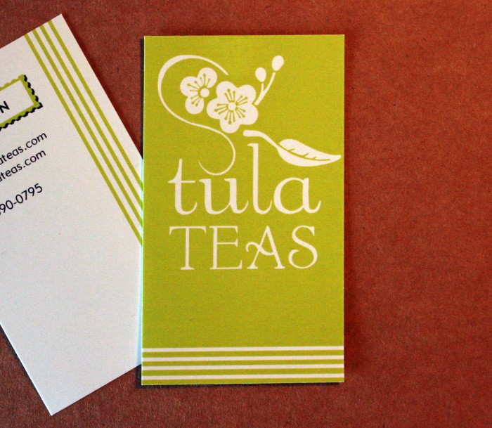 Logo design for Tula Teas