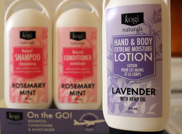 Kogi Natural's travel line