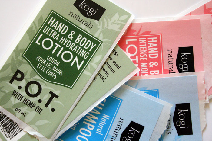 Kogi Natural's travel line