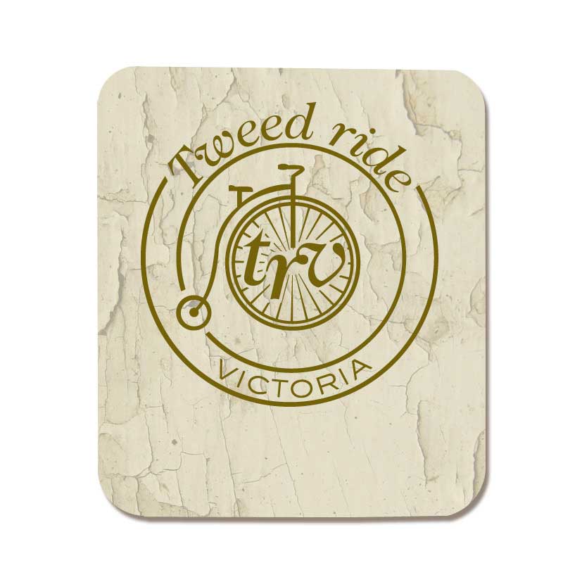 Tweed Ride Victoria logo - I designed the logo for the core of the brand in 2012.