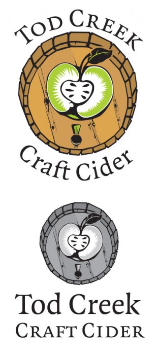Tod Creek Craft Cider, logo design
