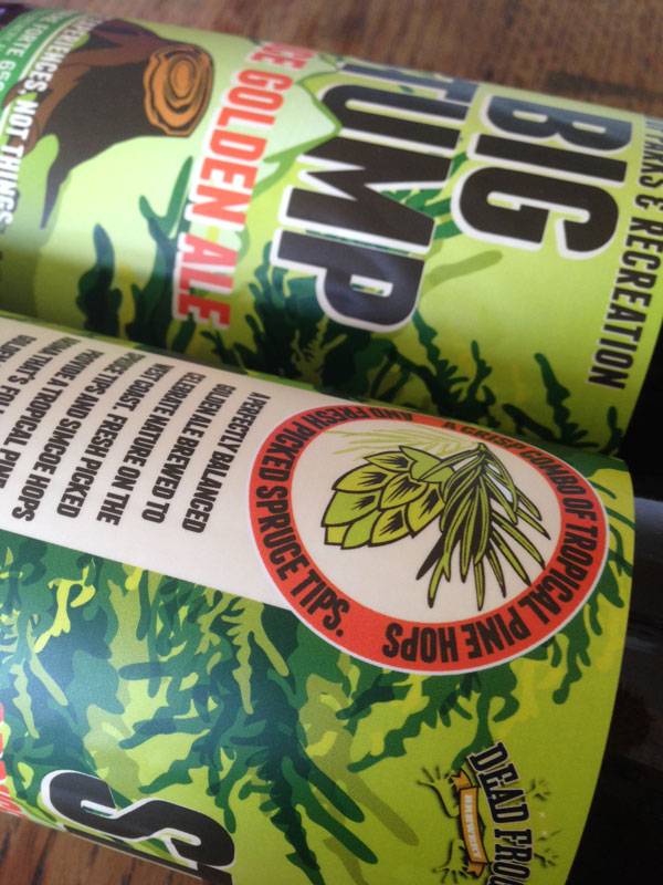 Label Design for Dead Frog Brewery