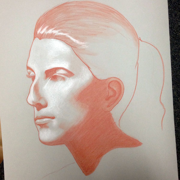 Part way through February – drawings Part way through February – drawings