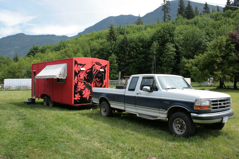 Sayward's Food Truck Mural