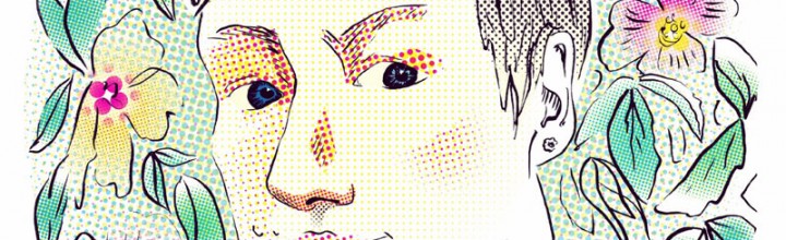 Skillshare class – Halftone self portrait Skillshare class – Halftone self portrait