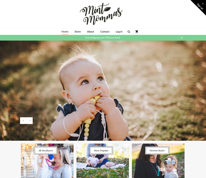 Mint mommas website