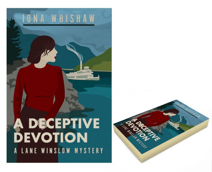 A deceptive Devotion. Book cover design and illustration